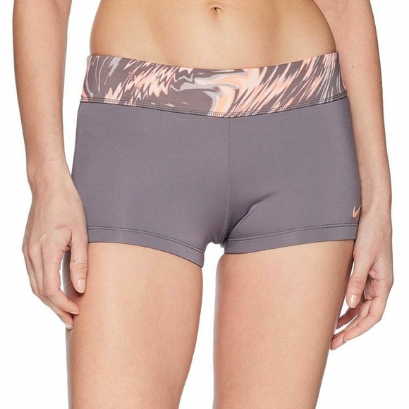 Nike Marble-Print Swim Boyshorts - Picture 5 of 8